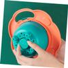 DECHOUS 360degree Boys and Girls Rotate Bowl for Toddlers Spill Resistant Lid Boys and Girls Balance view 2