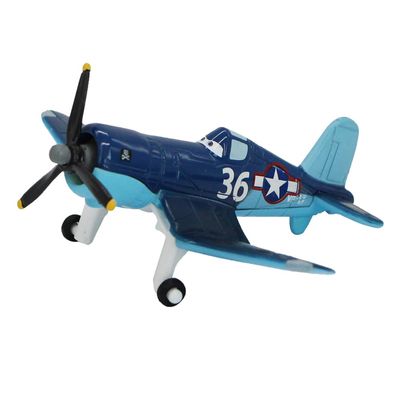 Planes No.36 Skipper Metal Diecast Plane Model Toy, Best Birthdays Gift for Children and Collectors (No.36 Skipper)