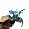 3D bone spined pterosaur, 3D printed dragon, 3D printed flying dragon with wings, 3D printed dragon toys - suitable for home office decoration and administrative desk pets (Blue-Green(11.81IN)) view 4