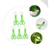 BESPORTBLE 5pcs Outdoor Scissor Catchers Safe Plastic Bug Catching Tools for Boy Girl for Butterfly and Insect Exploration Boys and Girls view 4