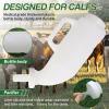 2.64 Quart High-Capacity Horizontal Milk Bottle Calf Feeder Bottles with Handle and Silicone NippleFarm Cow Milk Feeder, Livestock Supplies (White) view 4