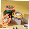 BESPORTBLE 360degree Boy Girl's Rotating Spill Bowl Boy Girl Balance Bowl Creative Lion Design for Self-feeding Non-spill Eating for and view 2