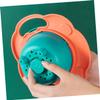 BESPORTBLE 360degree Boy Girl's Rotating Spill Bowl Boy Girl Balance Bowl Creative Lion Design for Self-feeding Non-spill Eating for and view 4