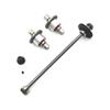 1/18 RC Car Upgrade Parts A949 A959 A969 A979 K929 Metal Differential and Central Drive Shaft Assembly 17T 38T Gear(Grey) view 1