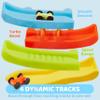 18M+ Toddler Toys Race Track Car Ramp Toy and Pound a Ball Toy Track Learning Station, Christmas and Birthday Gift for Boys & Girls Age 2 3, Gifts for 2 3 Year Old Baby Kids view 2