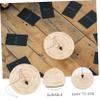 DECHOUS 1set Pendulum Board Dowsing Necklace Witch Altar Divination Tool Unique Metaphysical Message Board for Spiritual Practices view 2