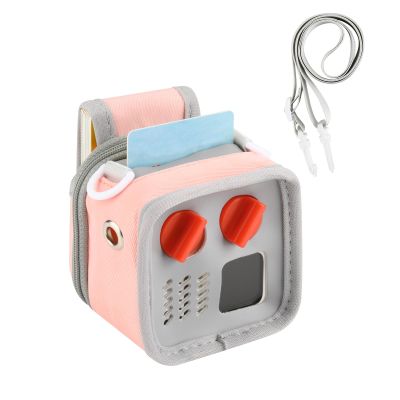 Beautyflier Travel Carrying Case Sleeve for Yoto Mini (2024 Edition), Audio Music Player Pouch Carrier with Shoulder Strap, Back Pocket for Cards, Bag Only, NOT Compatible with Silicone Sleeve