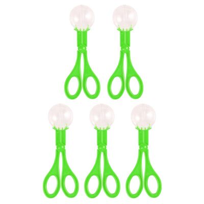 Alasum Kids Bug Catcher Scissor Clamps Tool Set - 5 Plastic Bug Catchers for Outdoor Exploration and Learning Safe Grip Grabber for Toddlers and Children