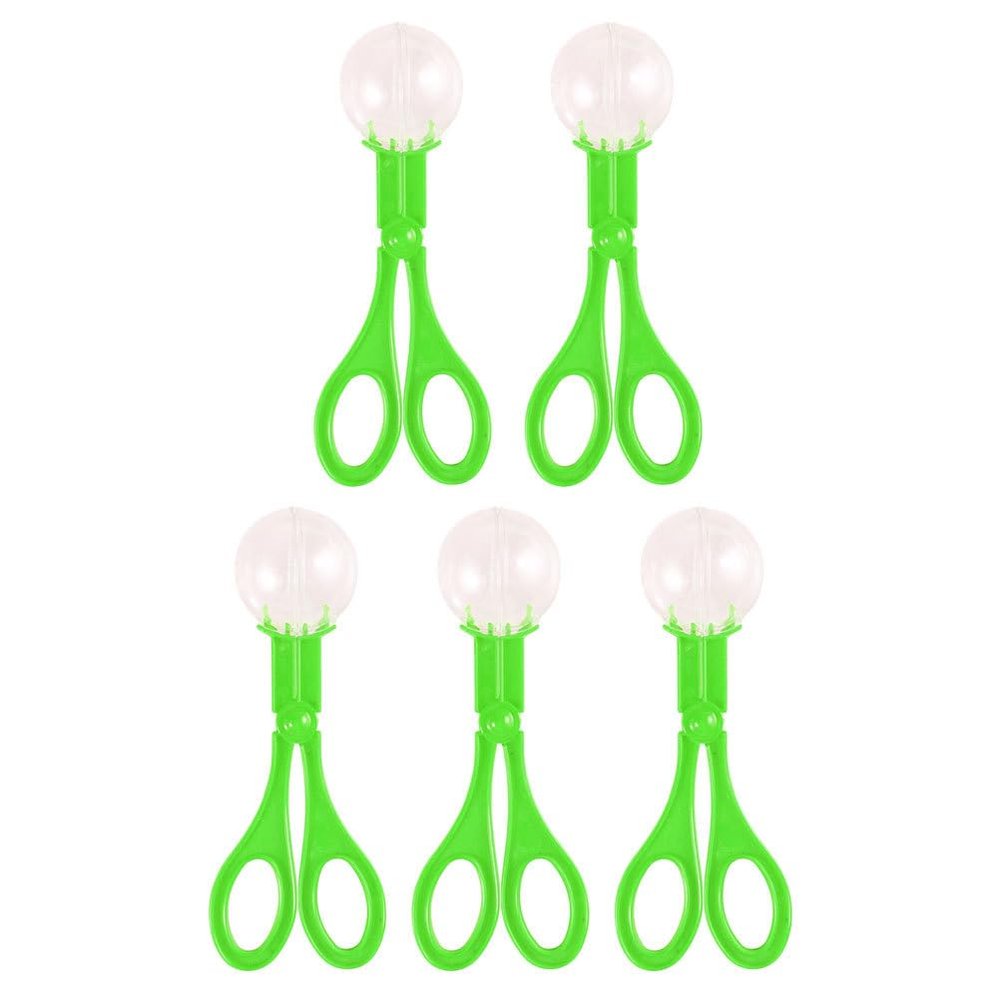Alasum Kids Bug Catcher Scissor Clamps Tool Set - 5 Plastic Bug Catchers for Outdoor Exploration and Learning Safe Grip Grabber for Toddlers and Children