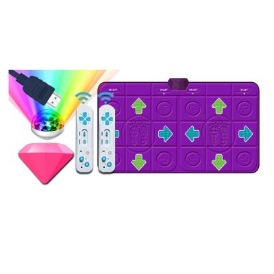GGGUOJINN Step Dance mat Game Dance Mat, Dancing Mat for Dance Revolution Non-Slip for PC Laptop Video Game Dancer Step Pads (Color : D) (H)