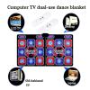 GGGUOJINN Step Dance mat Somatosensory Dance Machine, Double Human Dance Pads Computer Tv Slimming Dancer Dancer Step Pads (Color : Multi) (Multicolor) view 2
