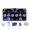 GGGUOJINN Step Dance mat Dancing Step Pad,Arcade Style Dance Games Somatosensory Gamepad, Dance Mat Pad Pads Dancer Step Pads (Color : F) (A) view 1