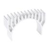 Tyenaza Motor Cooling Heat Sink, Aluminium Alloy Multifunctional Electric Engine Motor Heatsink for K1 K1C K1 Maximum (Silver) view 1
