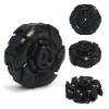 WaJexy Fidget Spinners for Adults, Open Armor Mecha Design Metal Fidget Spinner, EDC Fidget Toys Spinning Toy Desk Toy for Stress Relief & Anxiety (Black) view 1