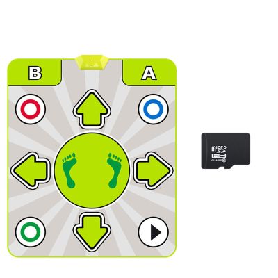 GGGUOJINN Step Dance mat Home Single Dancing Mat Running Yoga TV Dual-Purpose Video Game, Dance Mat Pad Pads Dancer Step Pads (Color : A) (A)