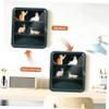 Abaodam Display Case Figures Dustproof Storage Cabinet Shelves Sturdy Plastic Design for Collectibles Suitable for Home Office Display view 3