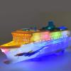 Akozon Vibrant Electric Music Ship Boat Toy with Lights and Sound Effects, Highly Simulated Toy Boat for Kids Over 3 Years Old - Powered by 3 AA Batteries view 2
