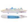 Akozon Vibrant Electric Music Ship Boat Toy with Lights and Sound Effects, Highly Simulated Toy Boat for Kids Over 3 Years Old - Powered by 3 AA Batteries view 3