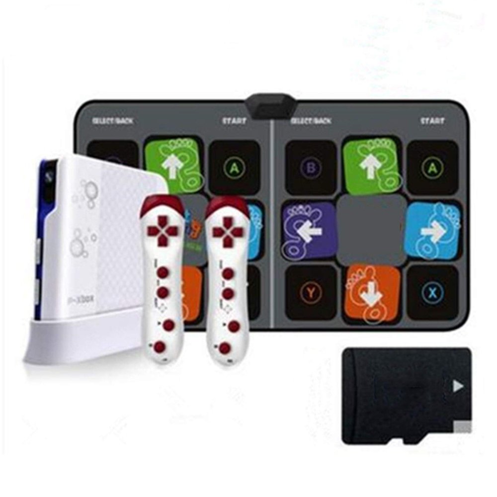 GGGUOJINN Step Dance mat Somatosensory Dance Machine, Dancing Blanket Fitness Sports Games Dance Blanket Double Dancer Step Pads