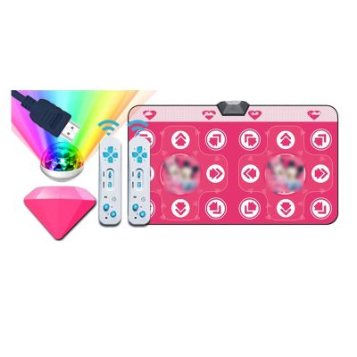 GGGUOJINN Step Dance mat Game Dance Mat, Dancing Mat for Dance Revolution Non-Slip for PC Laptop Video Game Dancer Step Pads (Color : D) (E)