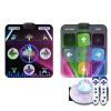 GGGUOJINN Step Dance mat Non-Slip Somatosensory Dance Machine Yoga Electronic Dance Play Mat, Dance Mat Pad Pads Dancer Step Pads (Color : D) (B) view 1