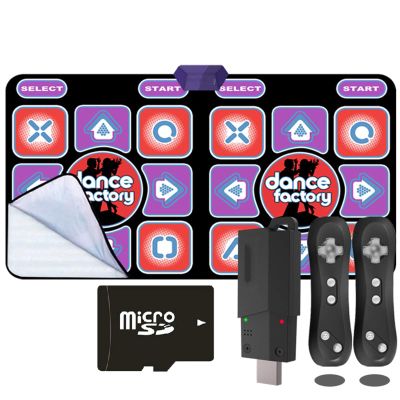 GGGUOJINN Step Dance mat Somatosensory Dance Machine, Non-Slip Dancing Step Dance Mat, TV AV Video Game Dance Mats Pads Dancer Step Pads (Color : A) (G)