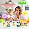 Air Dry Clay for Kids, Animal Modeling Clay Kit, 9 Animal Designs with Tutorials, Ultra Light & Soft, Arts & Crafts DIY Creative Toys, Gifts for Age 3-12 Girls & Boys view 2