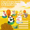 Air Dry Clay for Kids, Animal Modeling Clay Kit, 9 Animal Designs with Tutorials, Ultra Light & Soft, Arts & Crafts DIY Creative Toys, Gifts for Age 3-12 Girls & Boys view 4