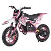 feneihe 49cc Gas Kids Dirt Bike with Dual Disc Brakes,2-Stroke Gas Motorcycle for Kids 8-14 with Max Speed 30KM/H,Gas Power Pocket Rocket Bike with Front Rear Disc Brakes, Mini Motorcycle Max Load 33 view 1