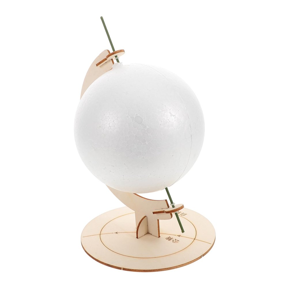 ERINGOGO Foam Earth Globe Puzzle for Rotating Geography Learning Globe with Stand Educational for Early Education and Geography Teaching