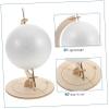 ERINGOGO Foam Earth Globe Puzzle for Rotating Geography Learning Globe with Stand Educational for Early Education and Geography Teaching view 3
