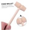 Alipis 10pcs Wooden Hammer Mini Mallets for Boys and Girls Food Mallets Ergonomic Handle for Hand Eye Coordination view 4