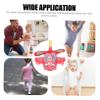GALPADA Height Trolley Walker with Whistle for Boys Push Toy for Toddlers Safe Learning Activity Cart for Early Walking Fun Red Design view 3
