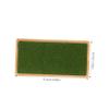 Abaodam Artificial Grass Riser Stand with Display Rack Figures Grass Turf Model Holder view 2