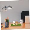 Abaodam Artificial Grass Riser Stand with Display Rack Figures Grass Turf Model Holder view 3