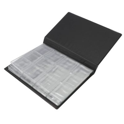 Angoily Coin Collecting Album Blue Pu Cover for Storing and Displaying Coin Collections Portable and Lightweight