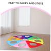 LIOOBO 9holes Cooperative Play for Kindergarten Boys and Girls Games Outdoor Sensory Training Parachute Toy view 3