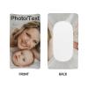 Jgksbqv Personalized Changing Pad Cover Custom with Photo Name Logo Customized Gift for New Mother 32"x16", Teal view 3