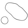 ZAWELIYO 516T Front and 177T Rear Belt Spare Parts for Sakuras XI XIS RC Car Accessories, Applicable to RC Vehicles and Remote Control Toys, Black Color (Black) view 2
