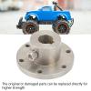 CQJRGF RC Flange Coupling 14MM Flange Coupling Connector Stainless Steel Key Hub RC Shaft Coupling Replacement Parts with Chain Slot Flange Coupling Connector Accessory for DIY RC Model Motors view 4