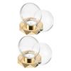 Kisangel 2pcs Baseball Display Case Elegant Base Holder for Baseballs Golf and Tennis for Collectors and Sports Enthusiasts view 1
