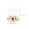 Kisangel 2pcs Baseball Display Case Elegant Base Holder for Baseballs Golf and Tennis for Collectors and Sports Enthusiasts view 2