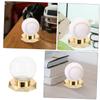 Kisangel 2pcs Baseball Display Case Elegant Base Holder for Baseballs Golf and Tennis for Collectors and Sports Enthusiasts view 4