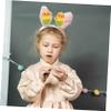 ARTSEWPLY 5pcs Easter Cartoon Headbands for Boy Girl Kawaii Bunny Hair Hoops Easter Party Accessories for Lightweight and Fun Photo Props for Celebrations view 3