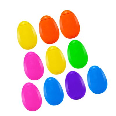 Totority 10pcs Easter Tops for Boy Girl Fun Basket Fillers for Boys and Girls for Easter Hunts and Party Favors Creative and Unique Design