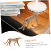 Abaodam Simulated Leopard Model Lifelike Animal Figurine for Home Decor Educational Boys and Girls Toy Unique Leopard Craft for Parties and Collectors Realistic and Design view 2