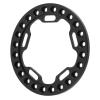 4pcs Wheel Outer Beadlock Ring 1.9 Inch Replacement Rings for 1/10 RC Cars Suitable Axial SCX10 90046 4 1.9 Inch Wheel Hubs (Black) view 2