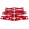 BEAXTURBO Racing Upgrade parts CNC Aluminum7075 Upper Lower suspension arms For TRAXXAS X-MAXX 1/5 8S (red) view 1