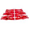 BEAXTURBO Racing Upgrade parts CNC Aluminum7075 Upper Lower suspension arms For TRAXXAS X-MAXX 1/5 8S (red) view 4