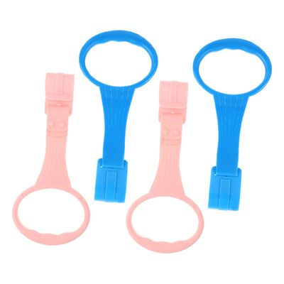 Balacoo 2pair Boy Girl Exercise Rings Walking Assistant Crib Ring Developmental Play Pull up